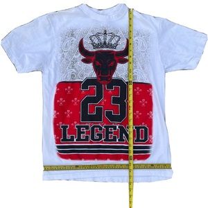 Flying Horse #23 Chicago Bulls T Shirt Michael Jordan LEGEND